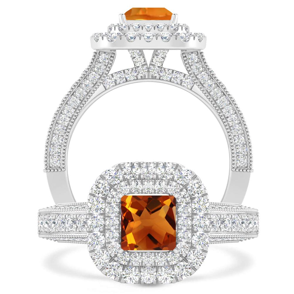 White Gold - Citrine