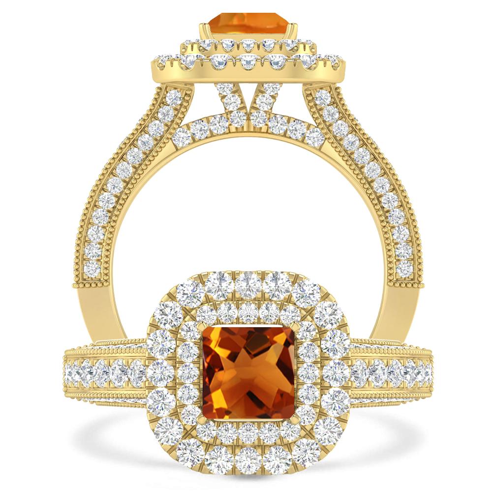 Yellow Gold - Citrine