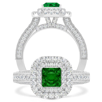 White Gold - Emerald