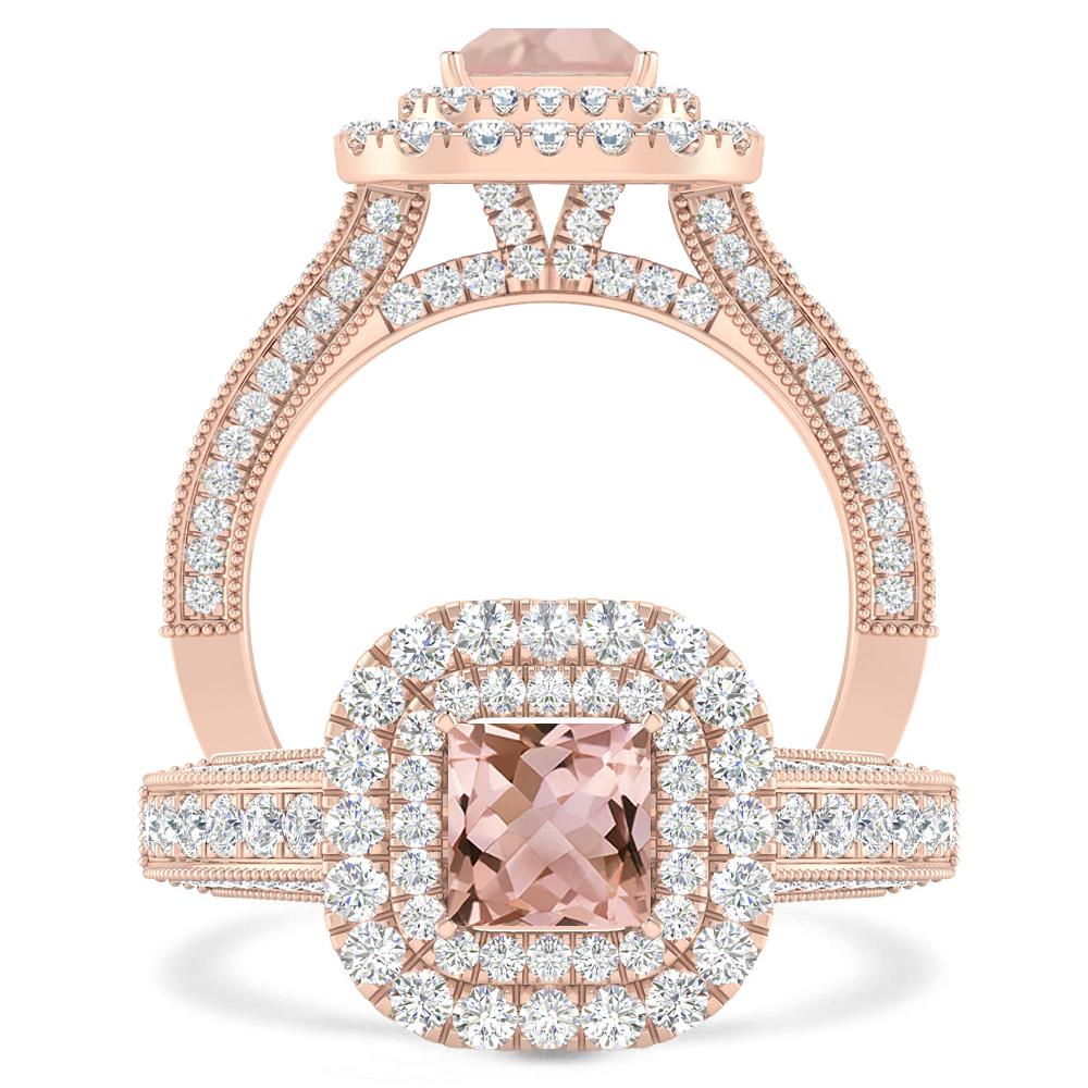 Rose Gold - Morganite