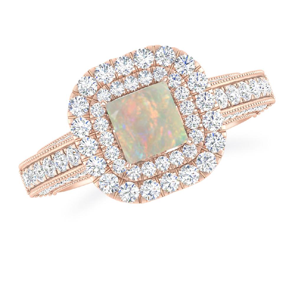 Rose Gold - Opal