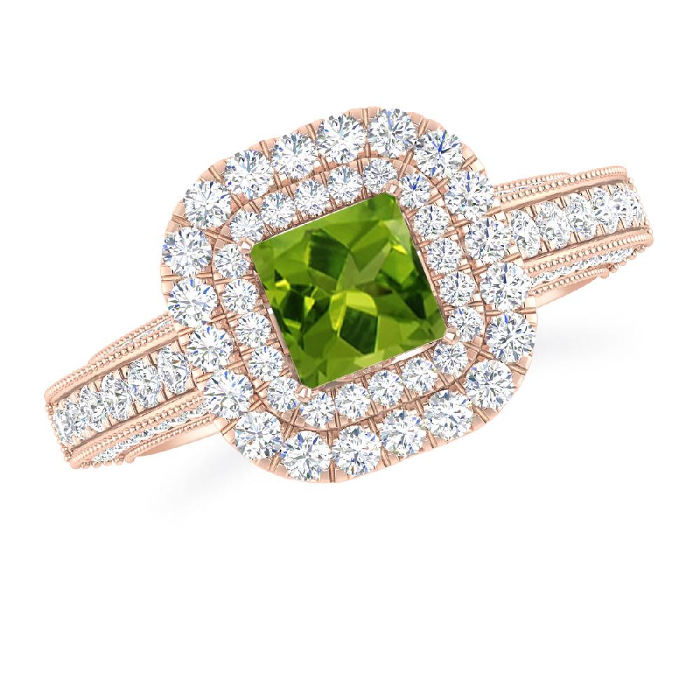 Rose Gold - Peridot