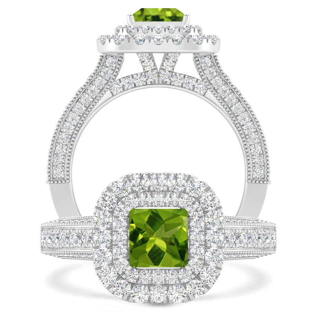 White Gold - Peridot