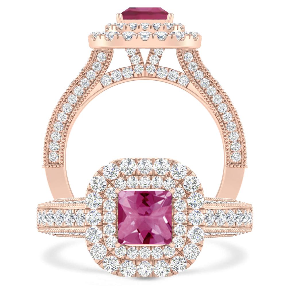 Rose Gold - Pink Tourmaline