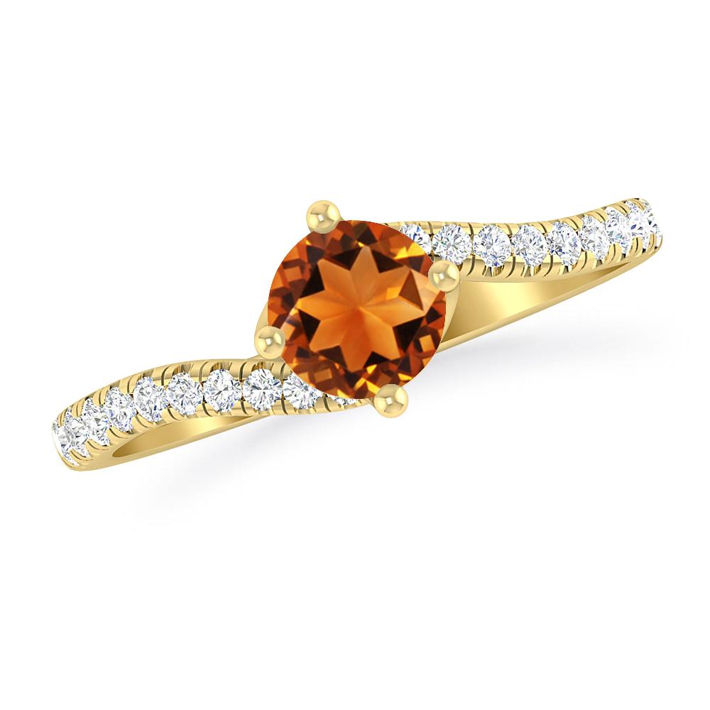 Yellow Gold - Citrine