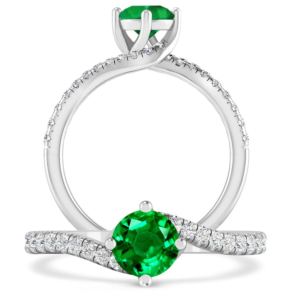 White Gold - Emerald