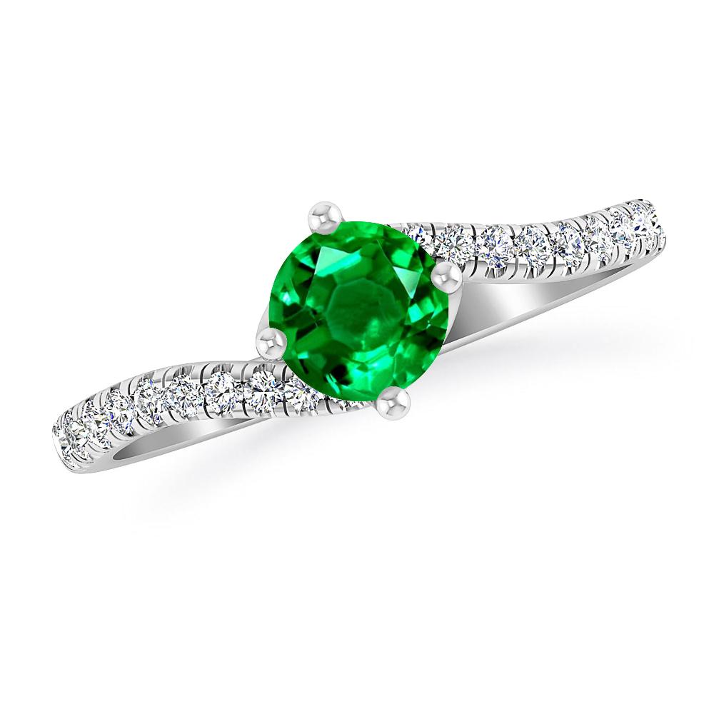 White Gold - Emerald