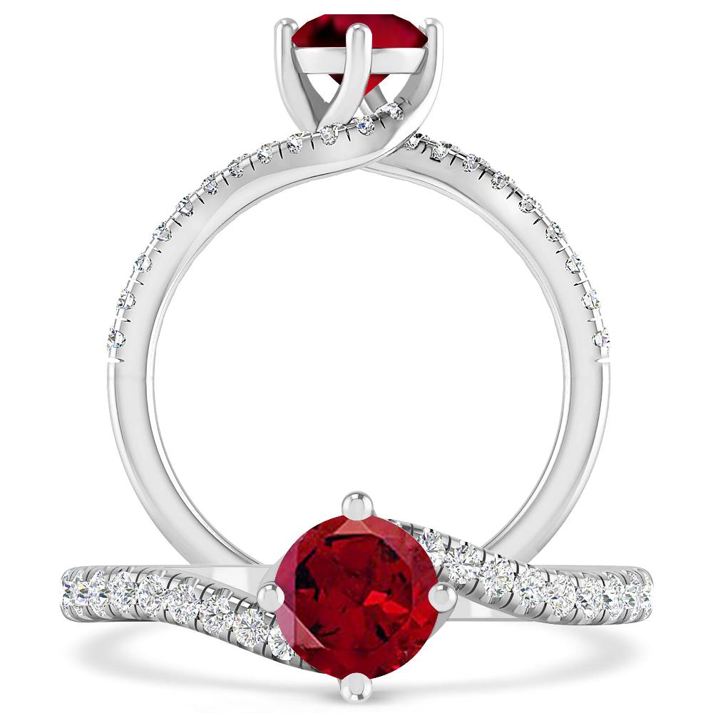 White Gold - Garnet