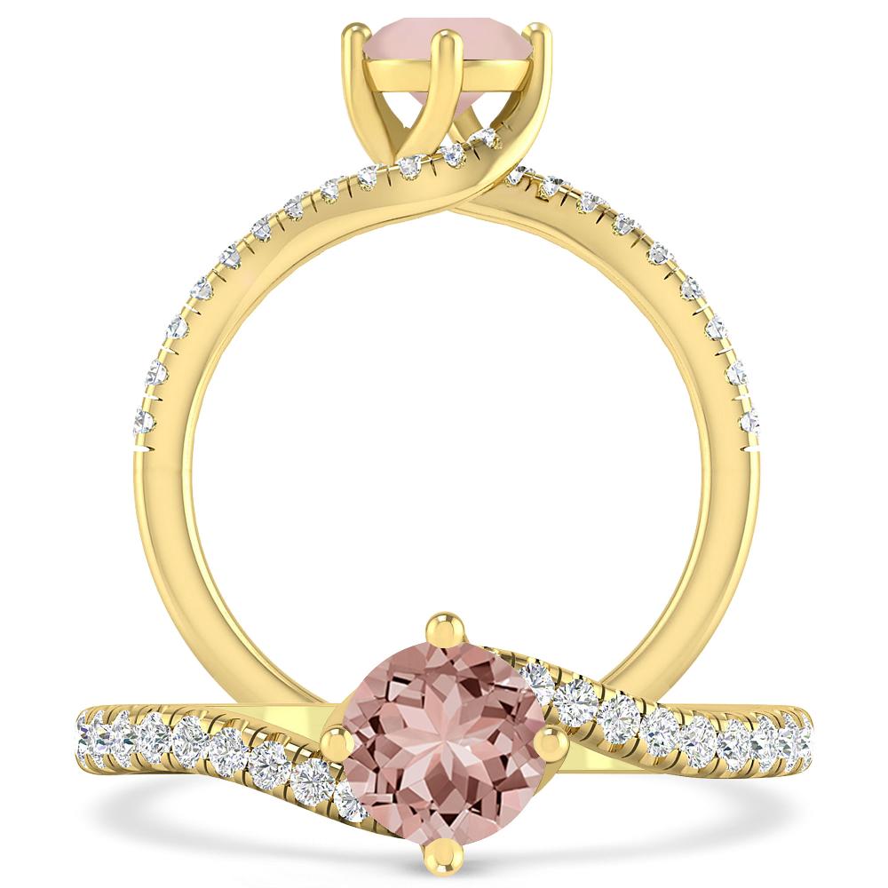 Yellow Gold - Morganite