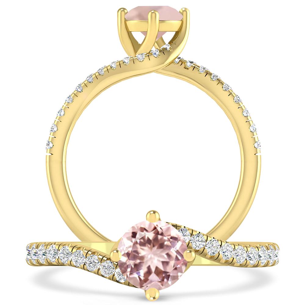 Yellow Gold - Morganite