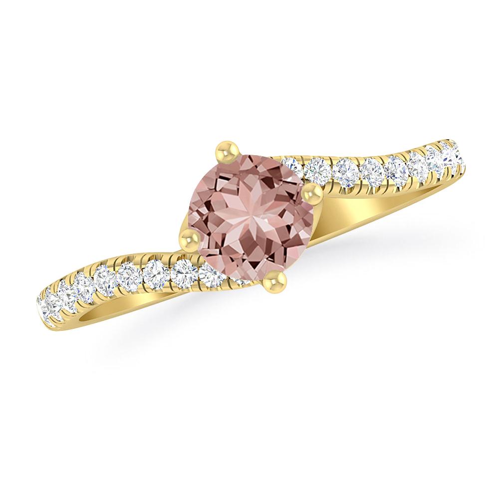 Yellow Gold - Morganite