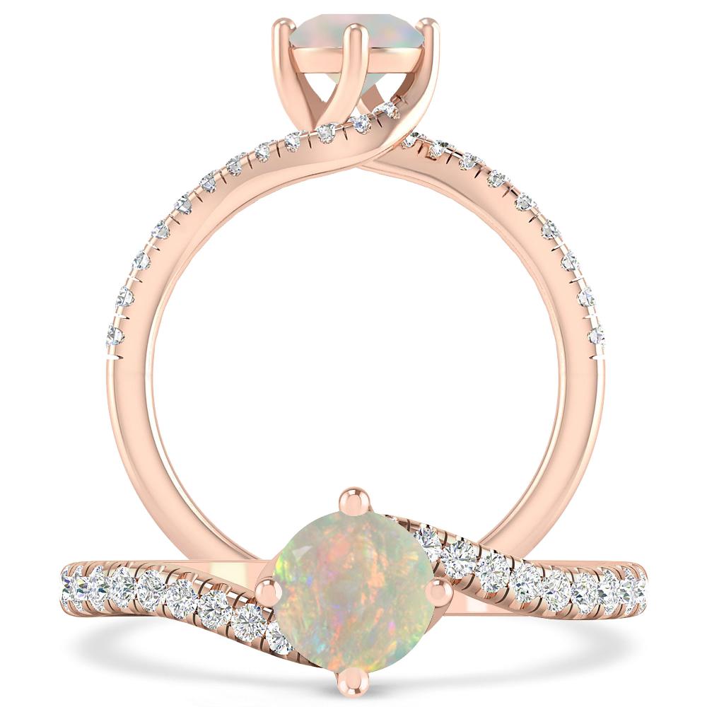 Rose Gold - Opal