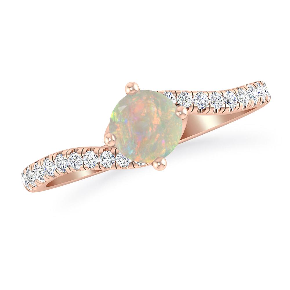 Rose Gold - Opal