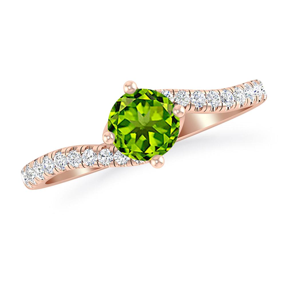 Rose Gold - Peridot