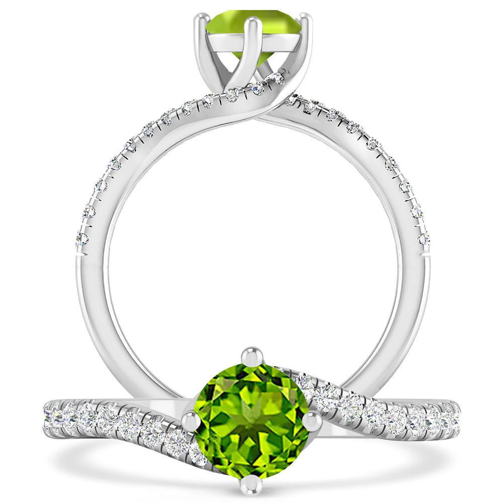 White Gold - Peridot