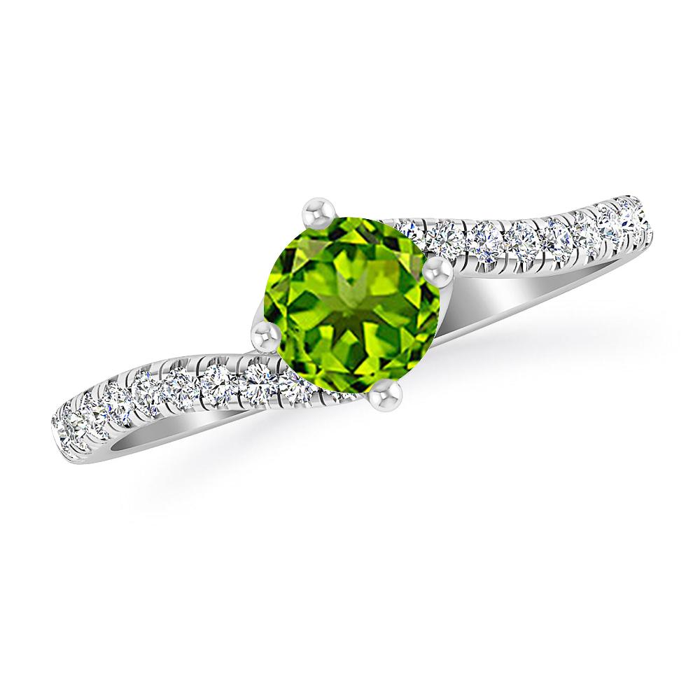 White Gold - Peridot