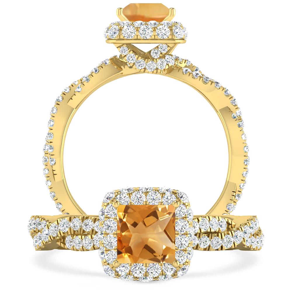 Yellow Gold - Citrine