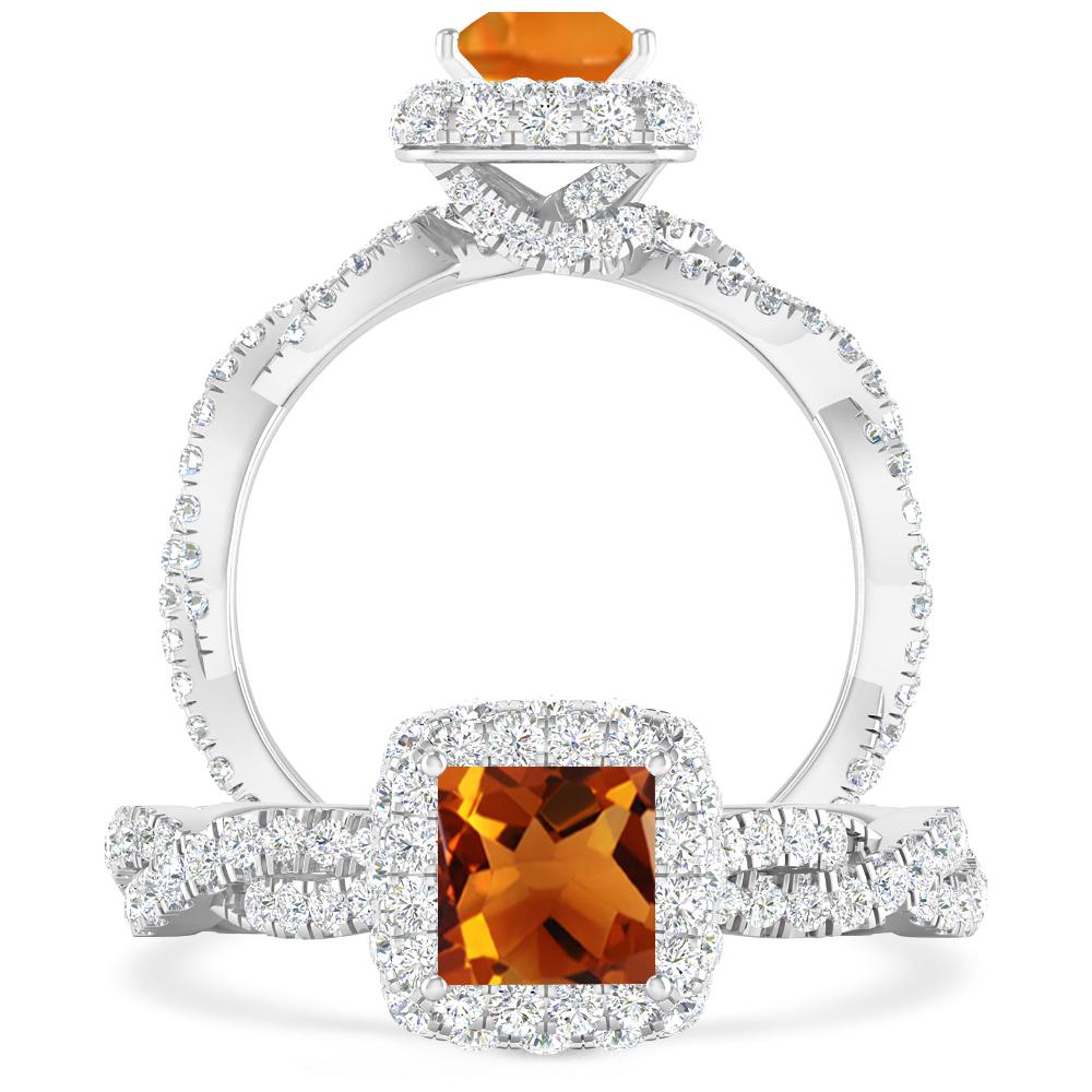 White Gold - Citrine