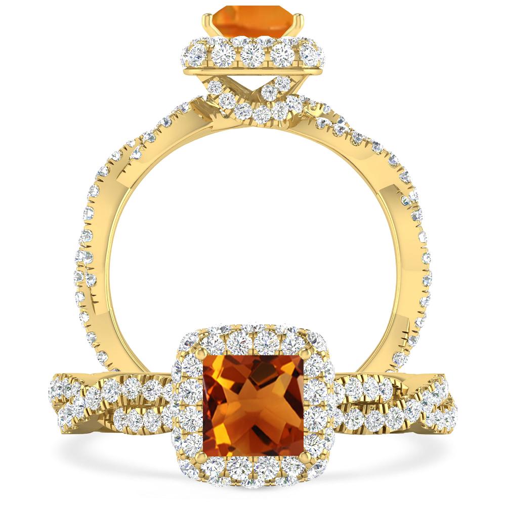 Yellow Gold - Citrine