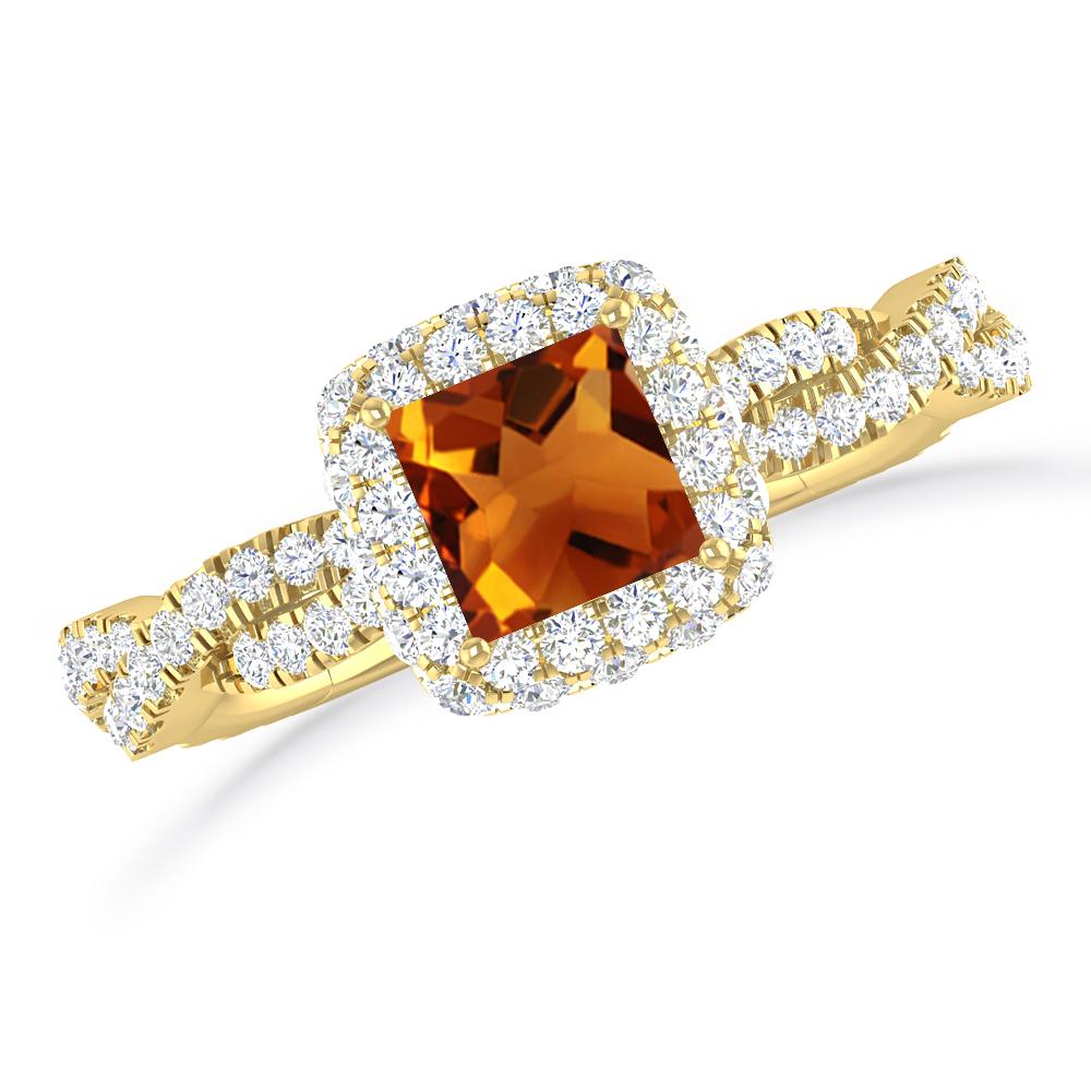 Yellow Gold - Citrine