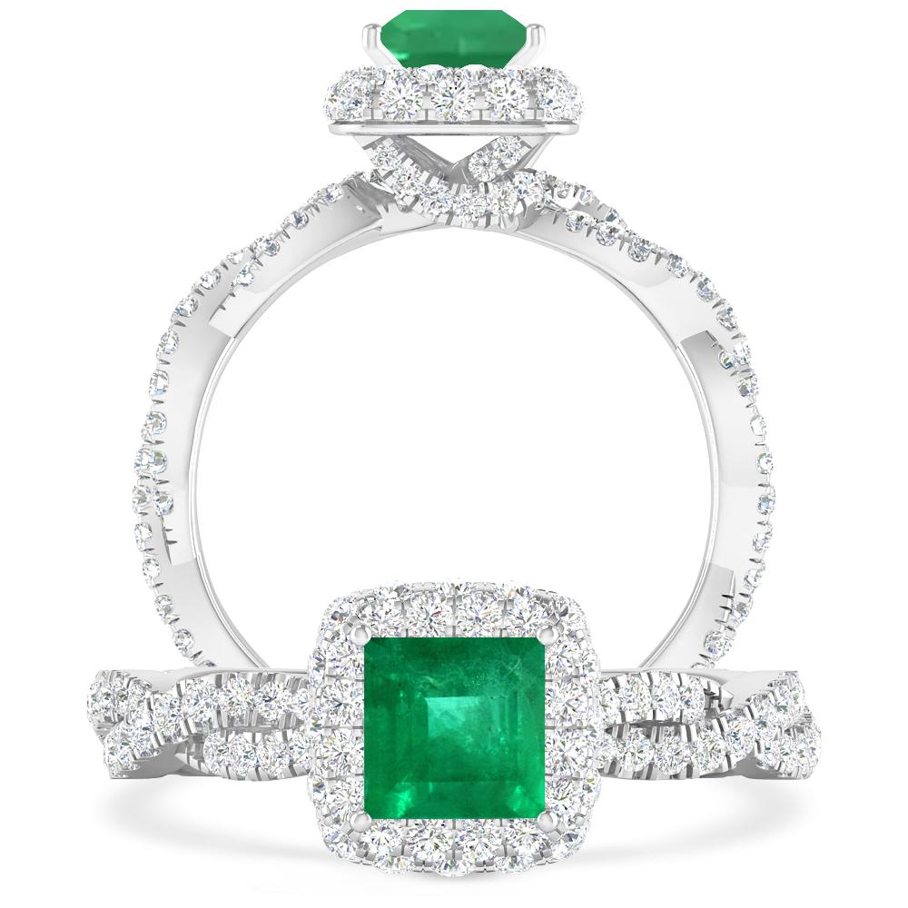 White Gold - Emerald