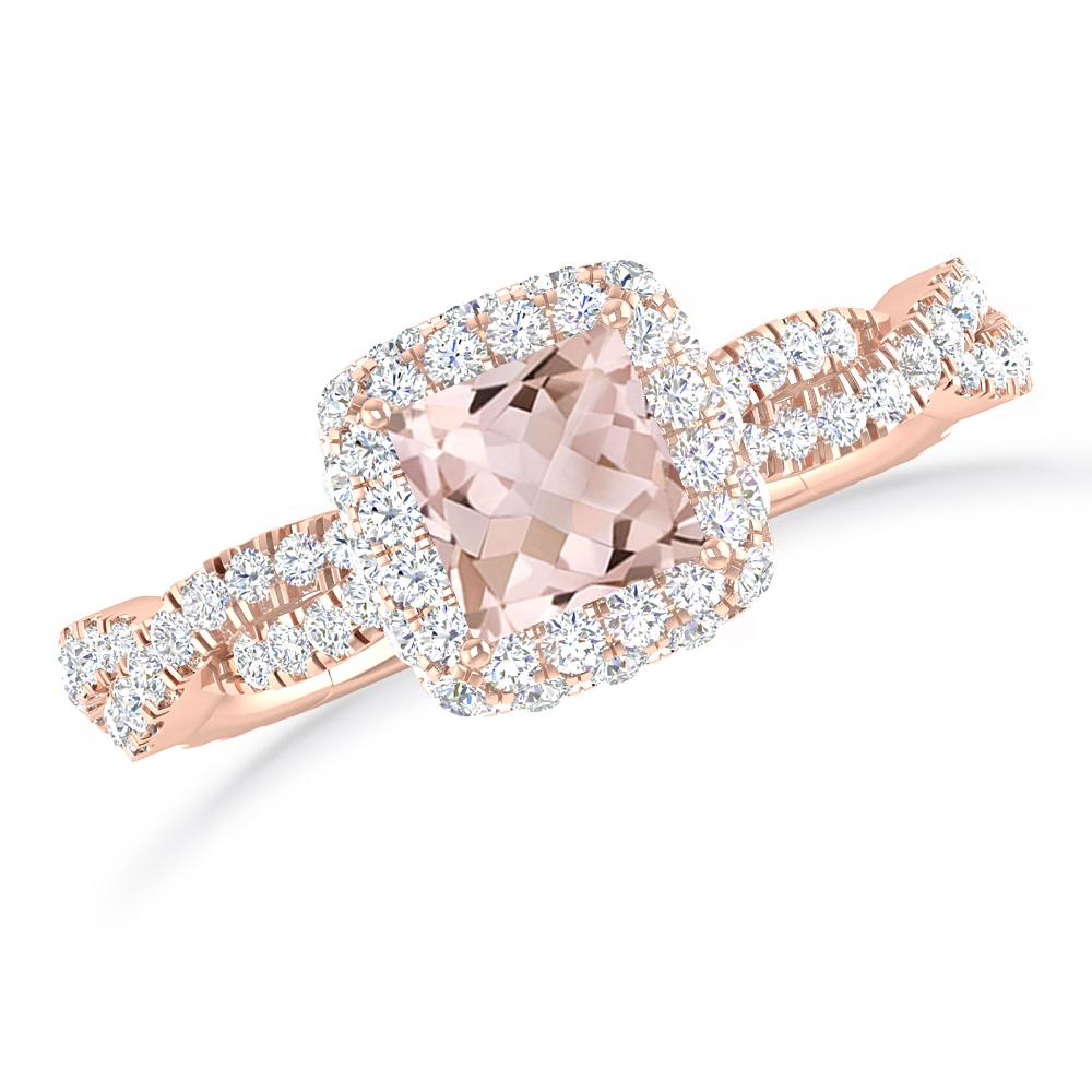 Rose Gold - Morganite