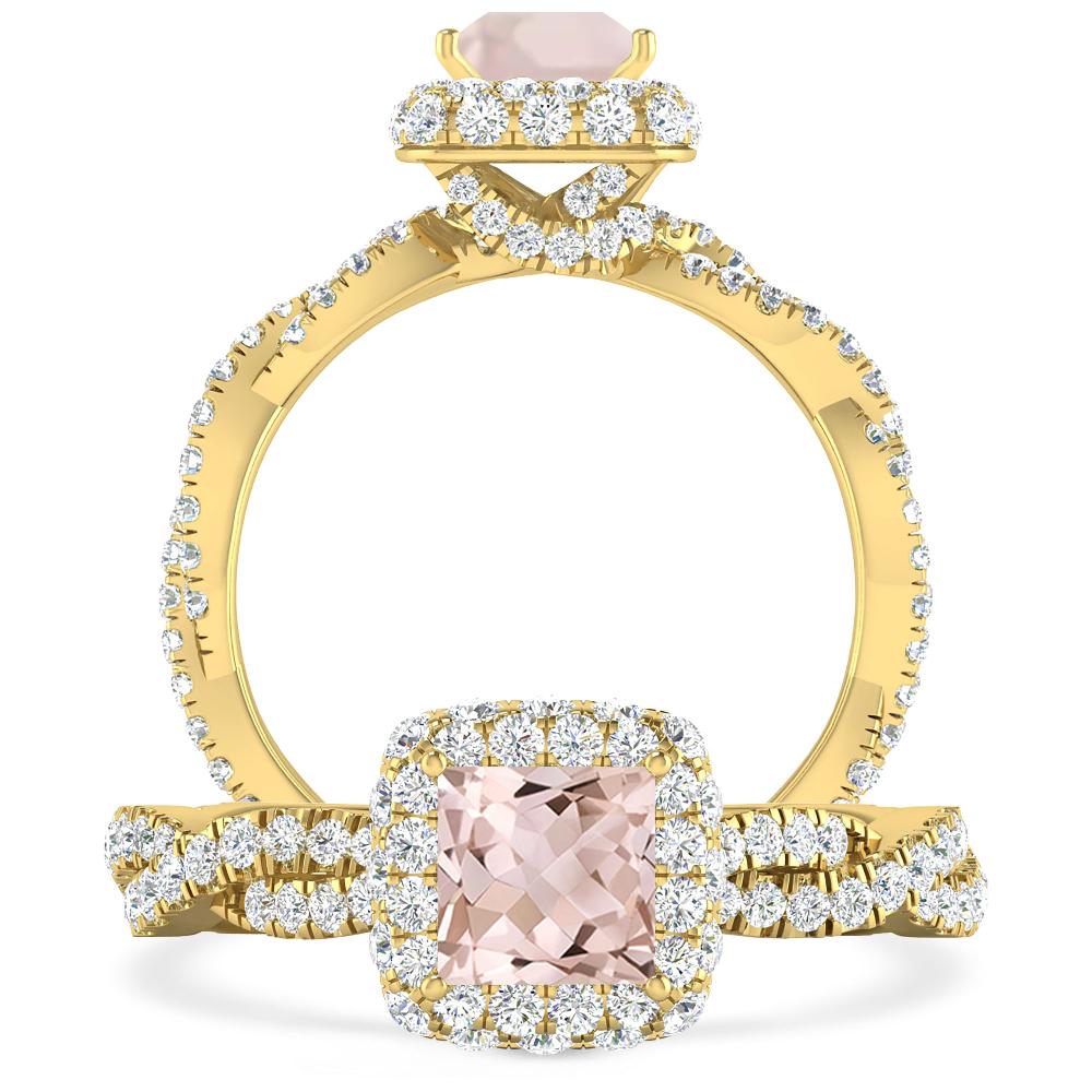 Yellow Gold - Morganite