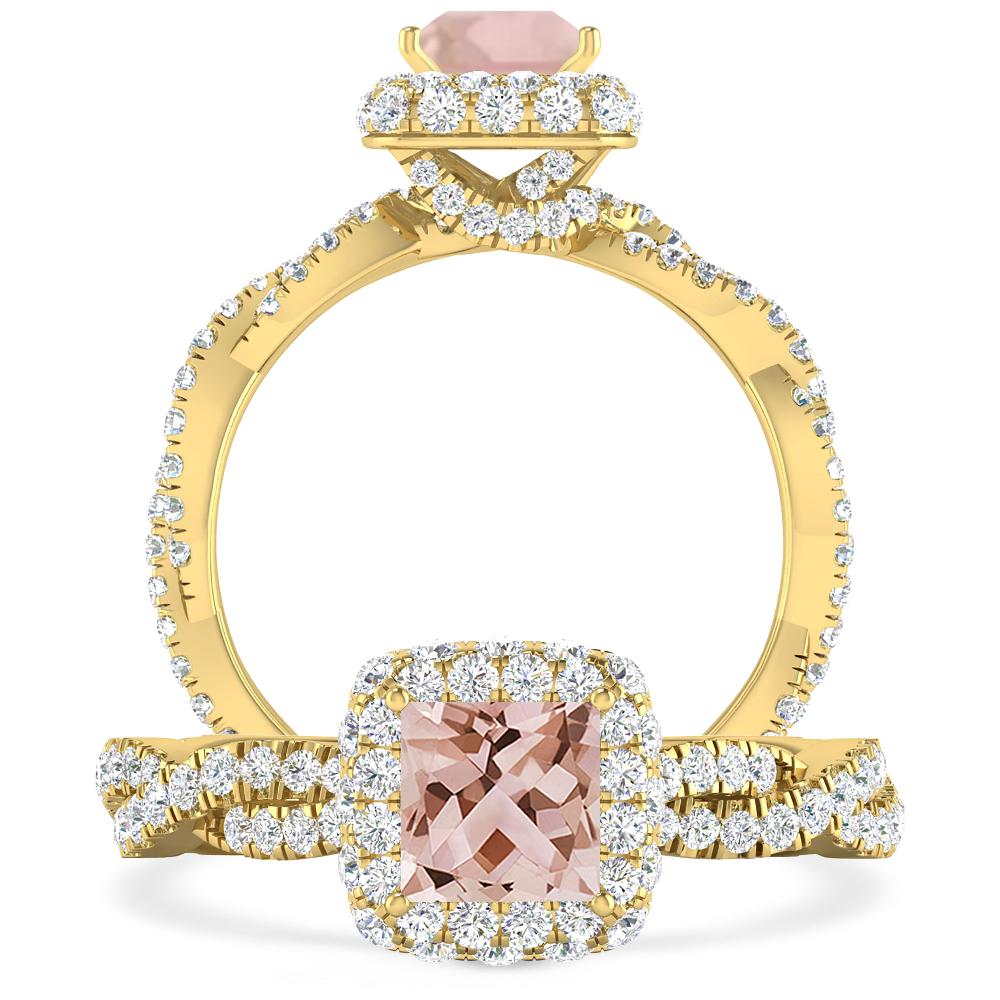 Yellow Gold - Morganite