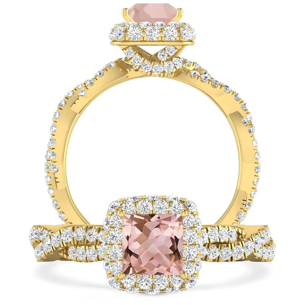 Yellow Gold - Morganite