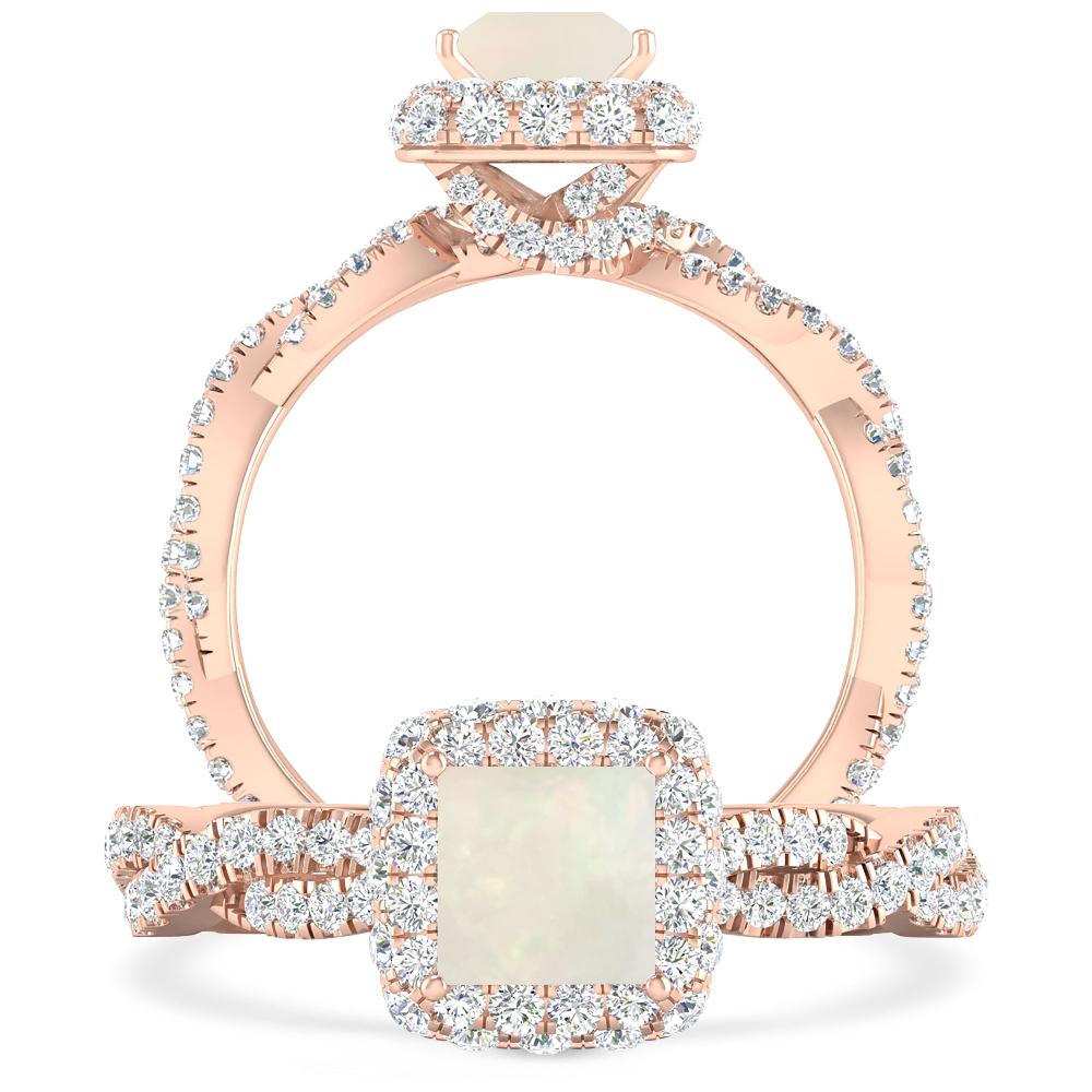 Rose Gold - Opal