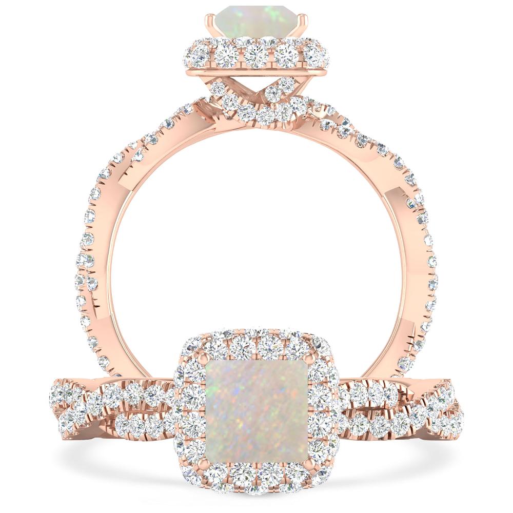 Rose Gold - Opal