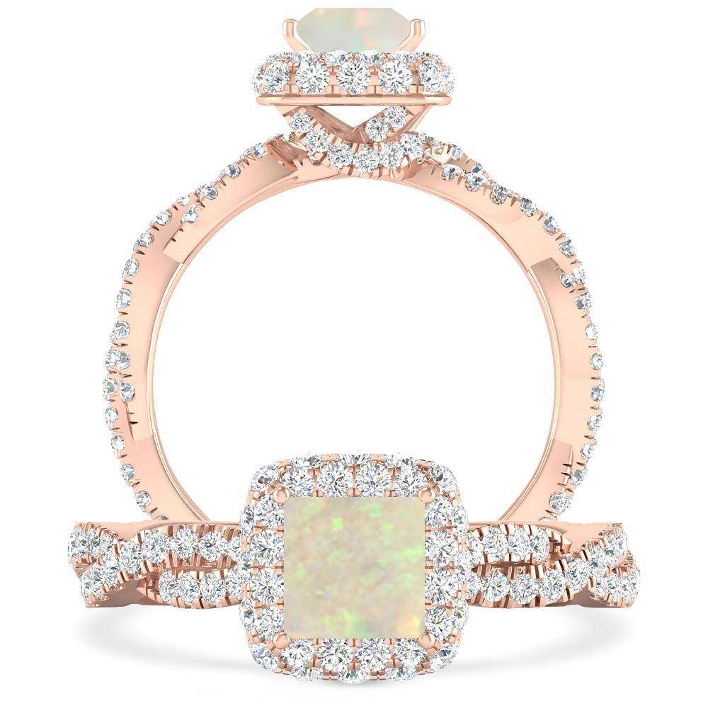 Rose Gold - Opal