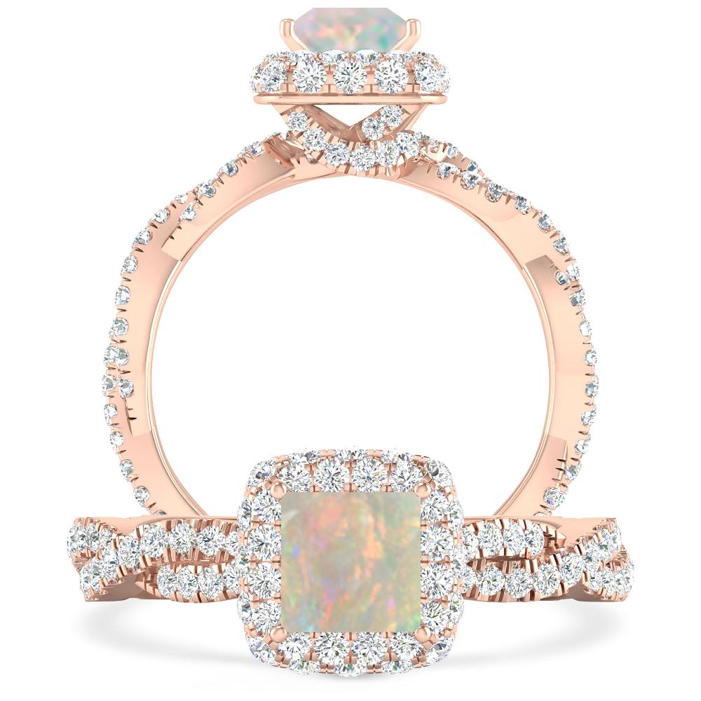 Rose Gold - Opal