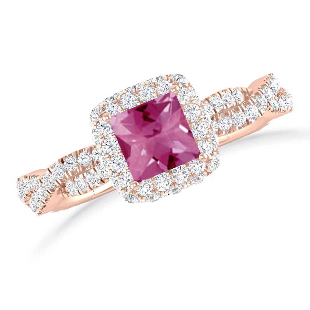 Rose Gold - Pink Tourmaline