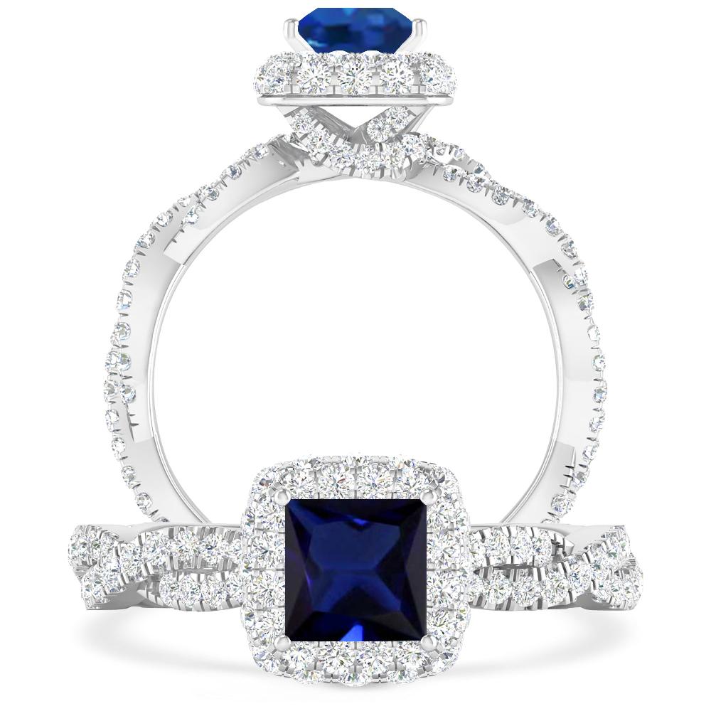 White Gold - Sapphire