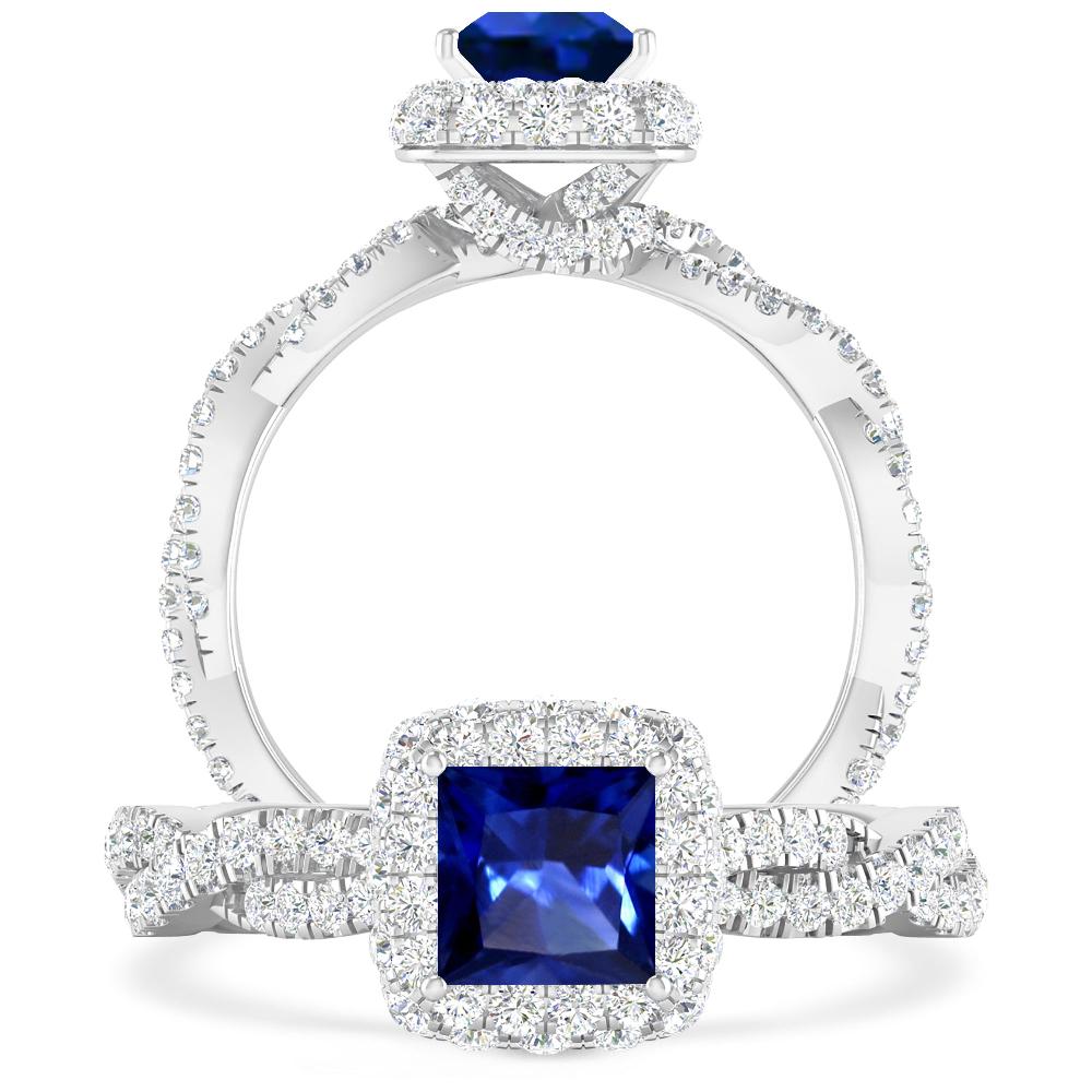 White Gold - Sapphire