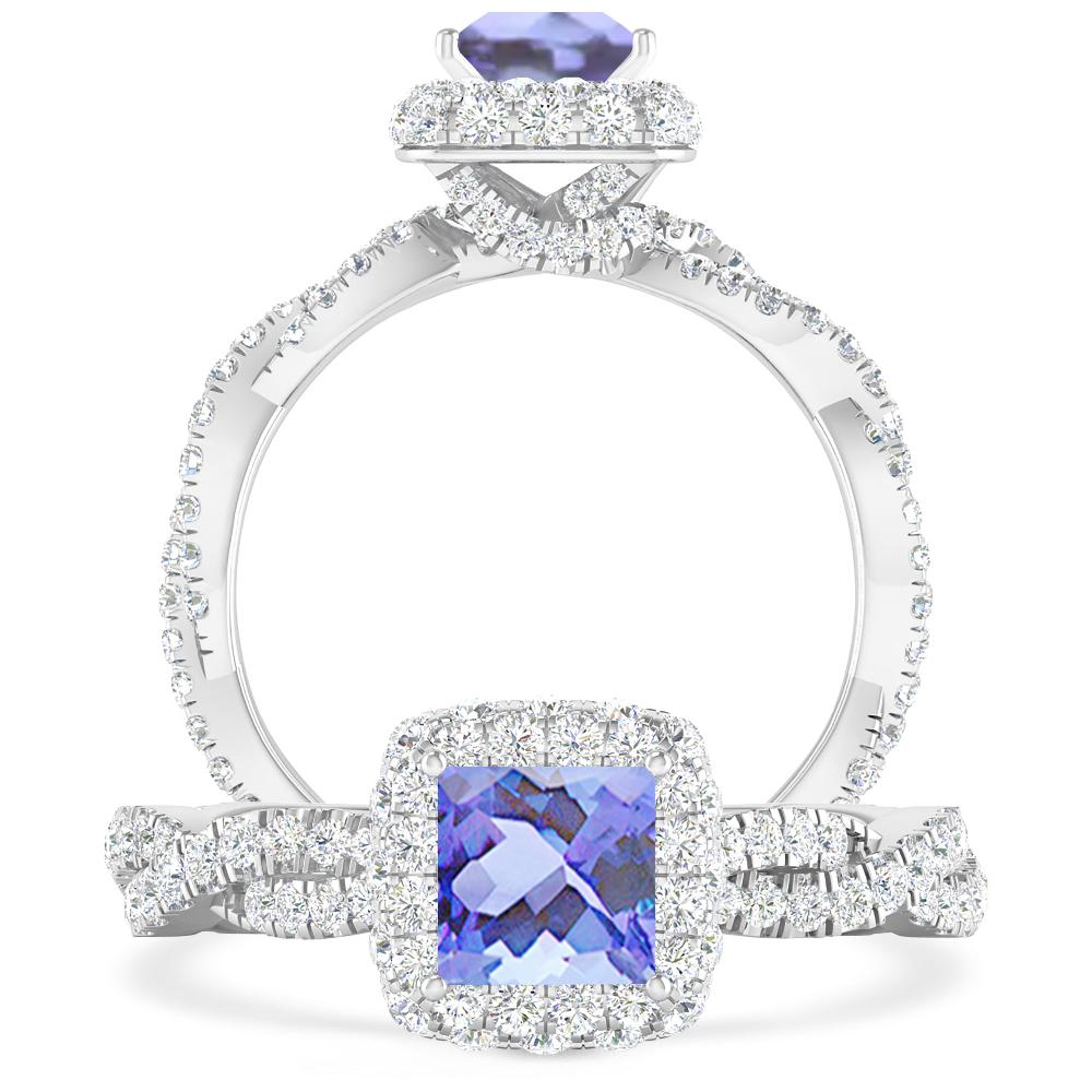 White Gold - Tanzanite