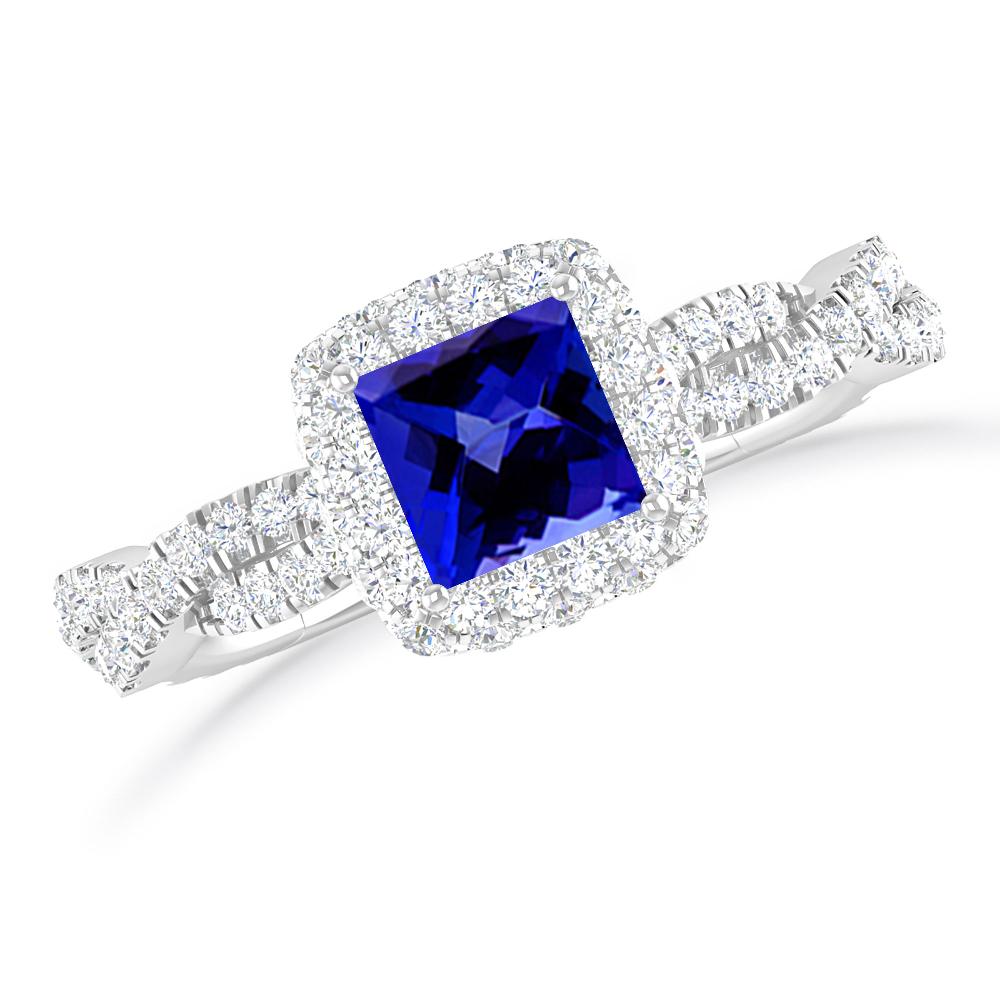 White Gold - Tanzanite