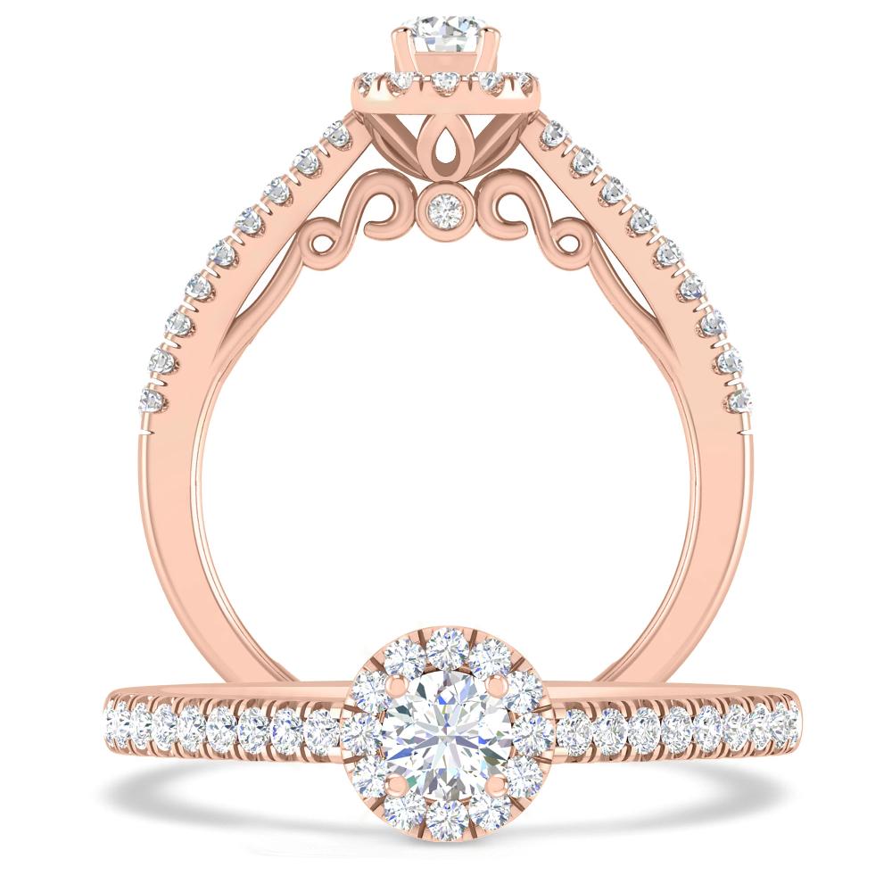 Rose Gold - Diamond