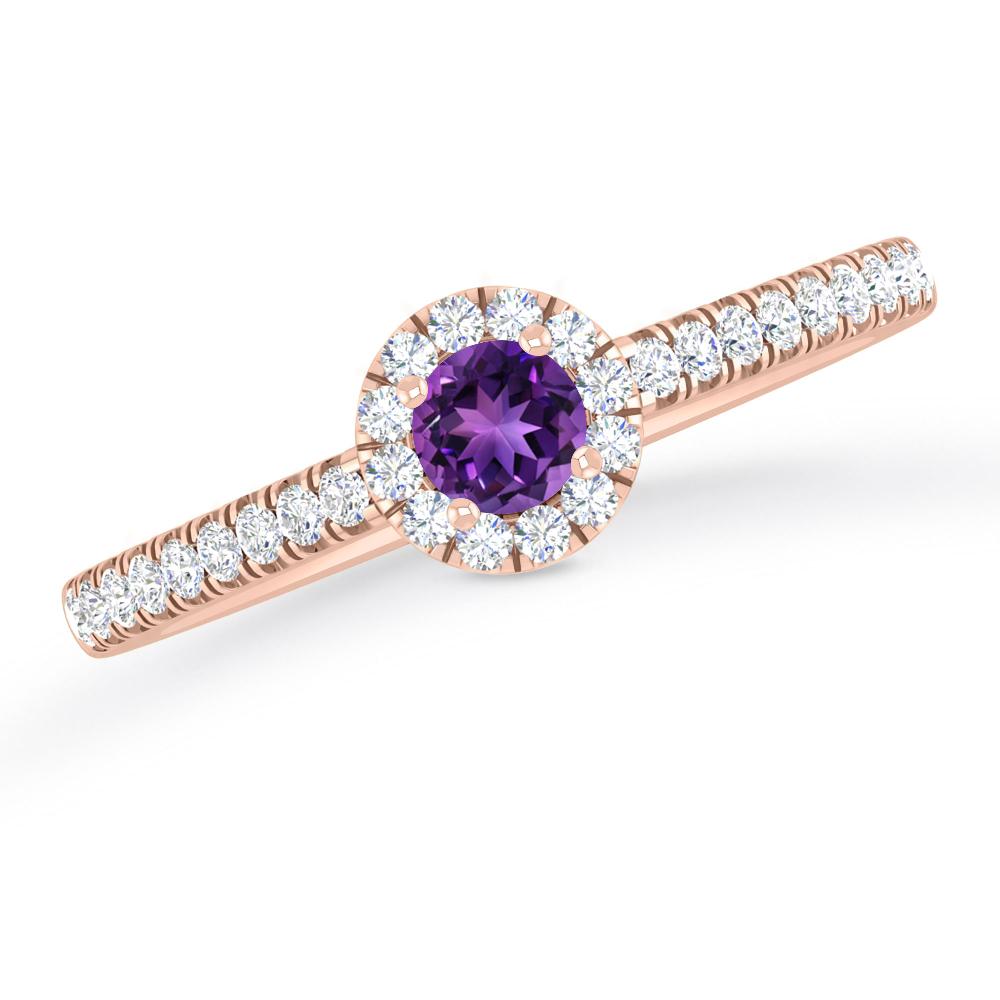 Rose Gold - Amethyst