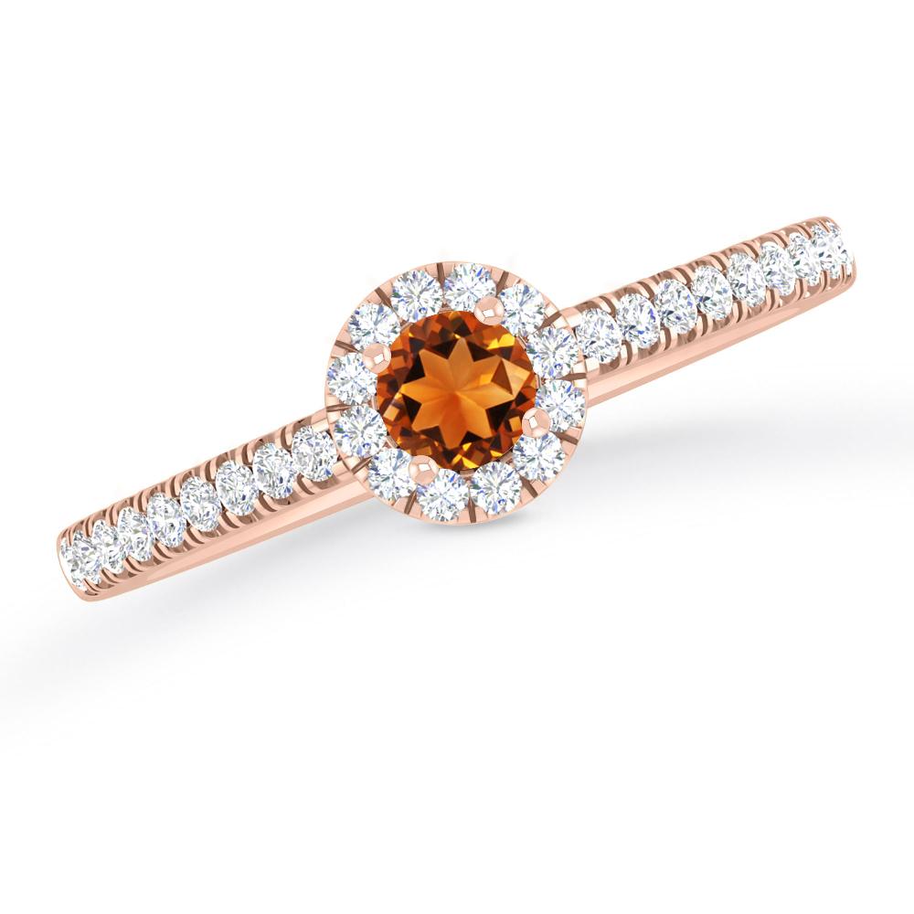 Rose Gold - Citrine