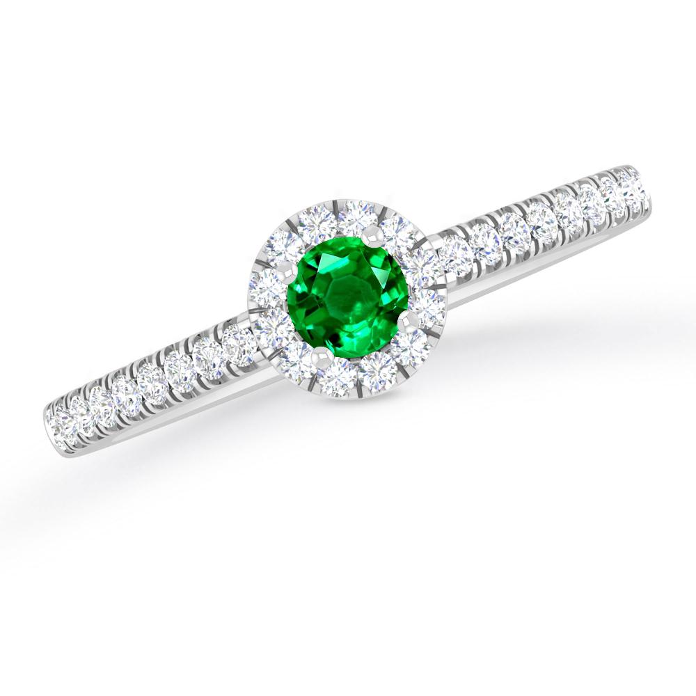 White Gold - Emerald