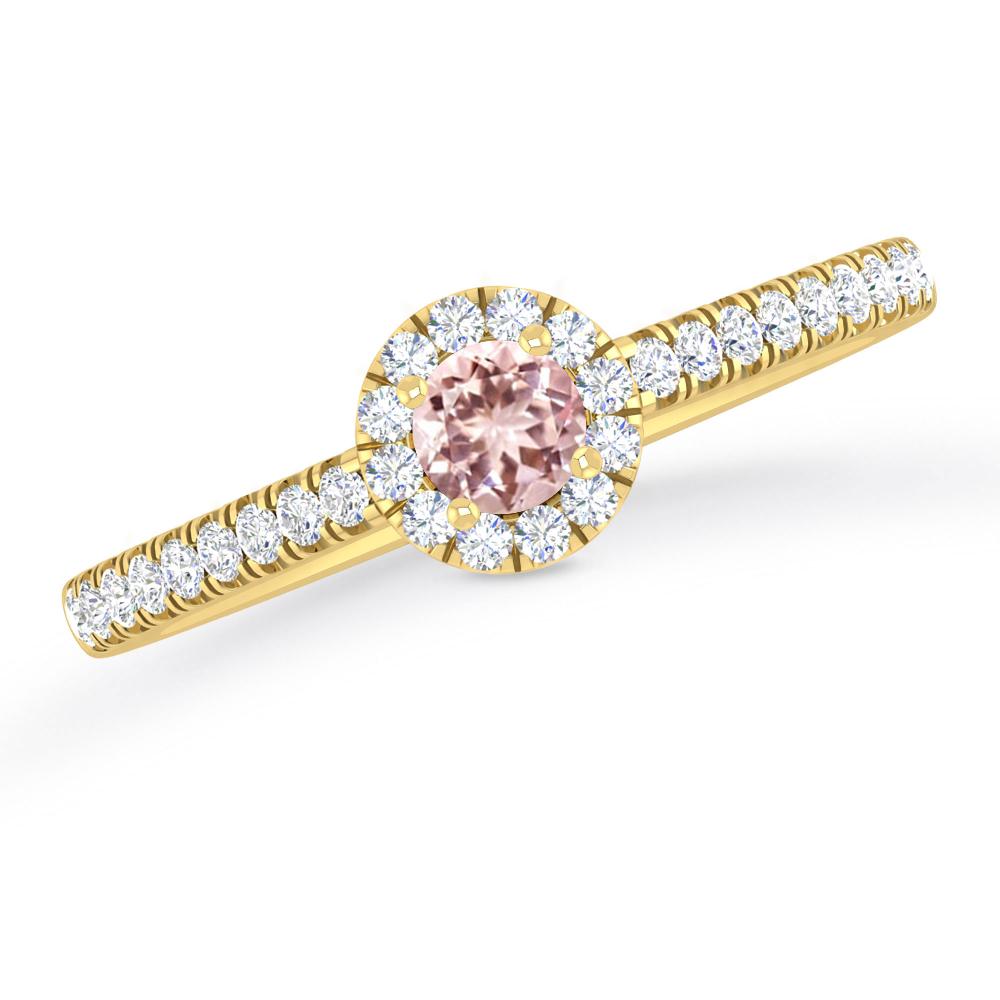 Yellow Gold - Morganite