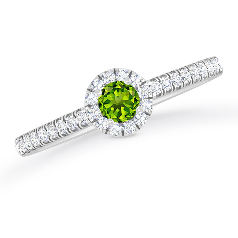 White Gold - Peridot