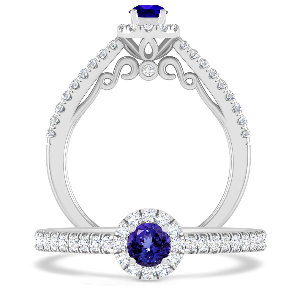 White Gold - Tanzanite