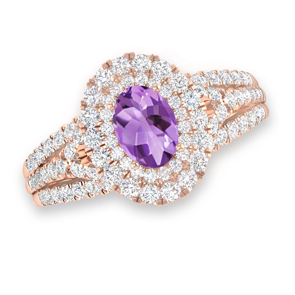 Rose Gold - Amethyst