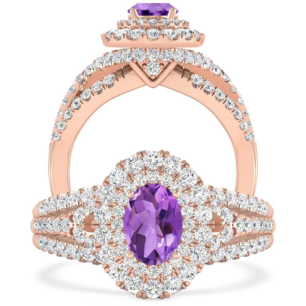 Rose Gold - Amethyst