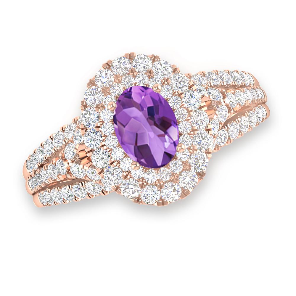 Rose Gold - Amethyst