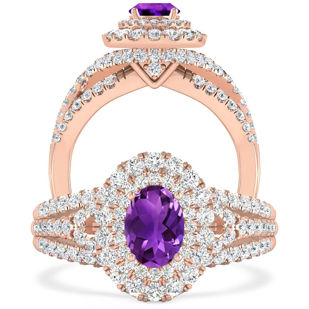 Rose Gold - Amethyst