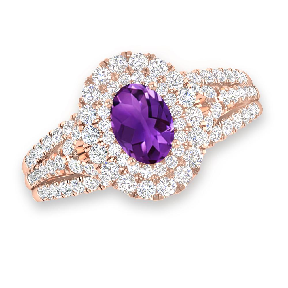 Rose Gold - Amethyst